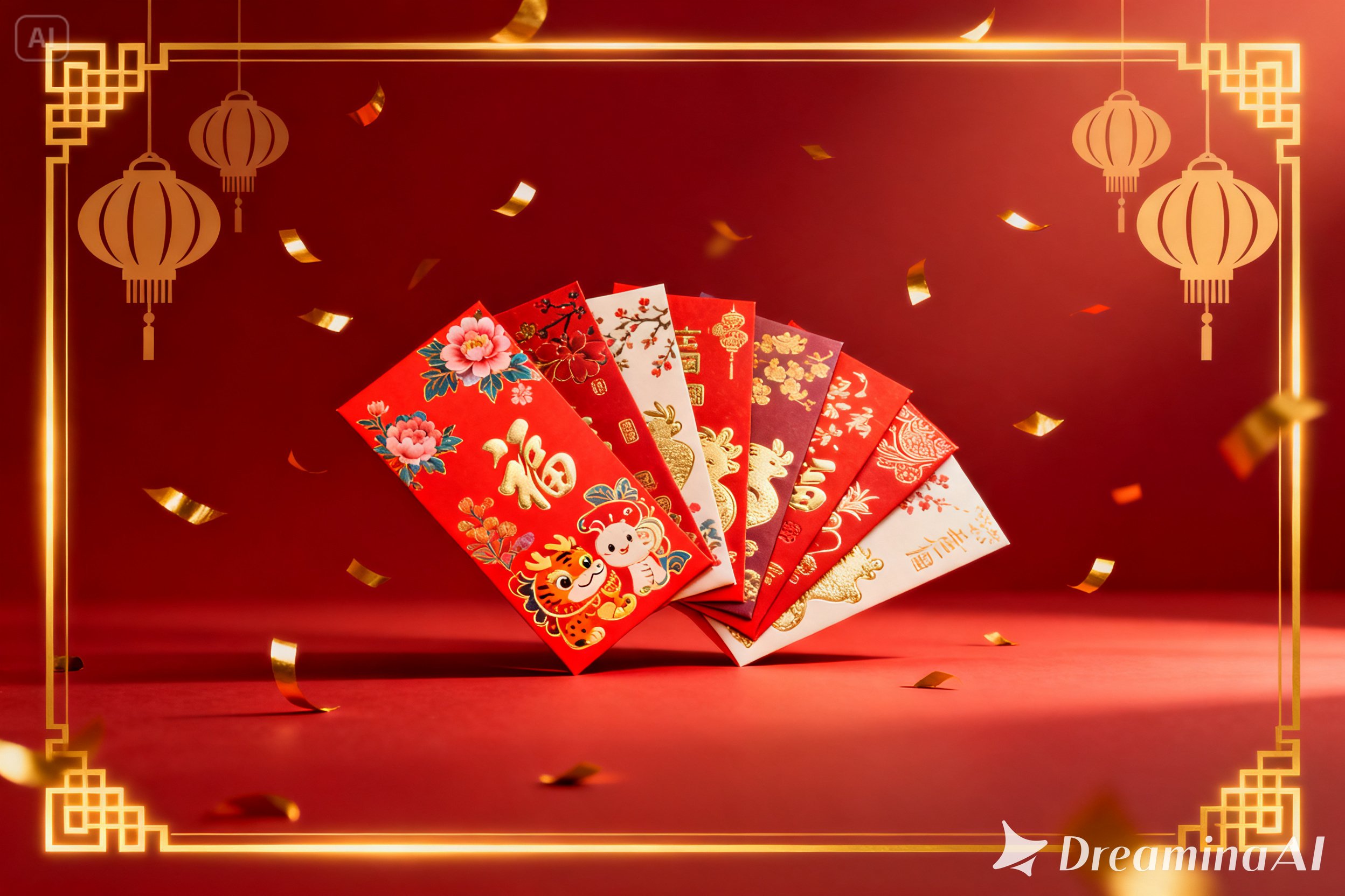 Angpao Motif Naga